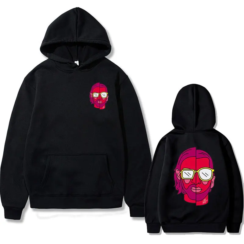 French Streetwear Brand - Двухсторонняя толстовка с капюшоном Le World