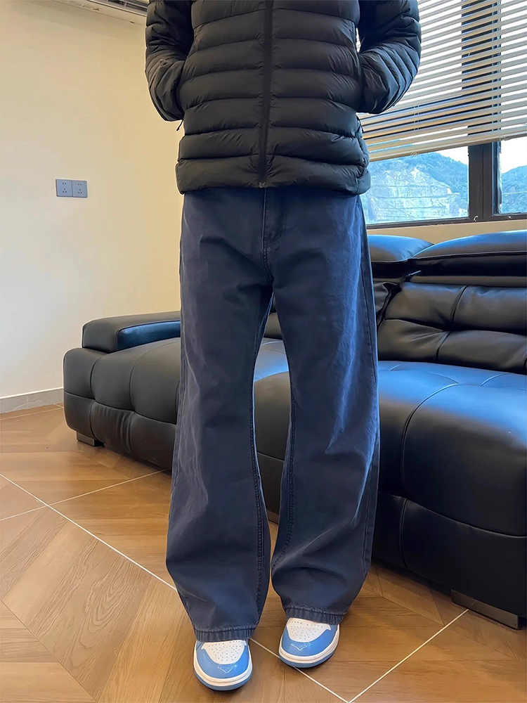 French Streetwear Brand - Мужские джинсы Cleanfit French Work синего