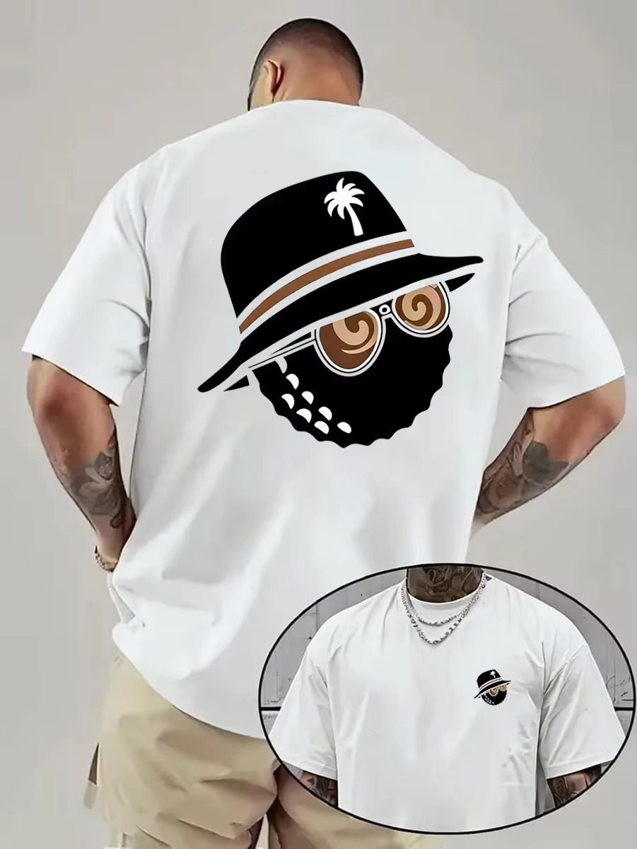 Streetwear Brand From China - Унисекс-футболка с модным графическим принтом, принтом