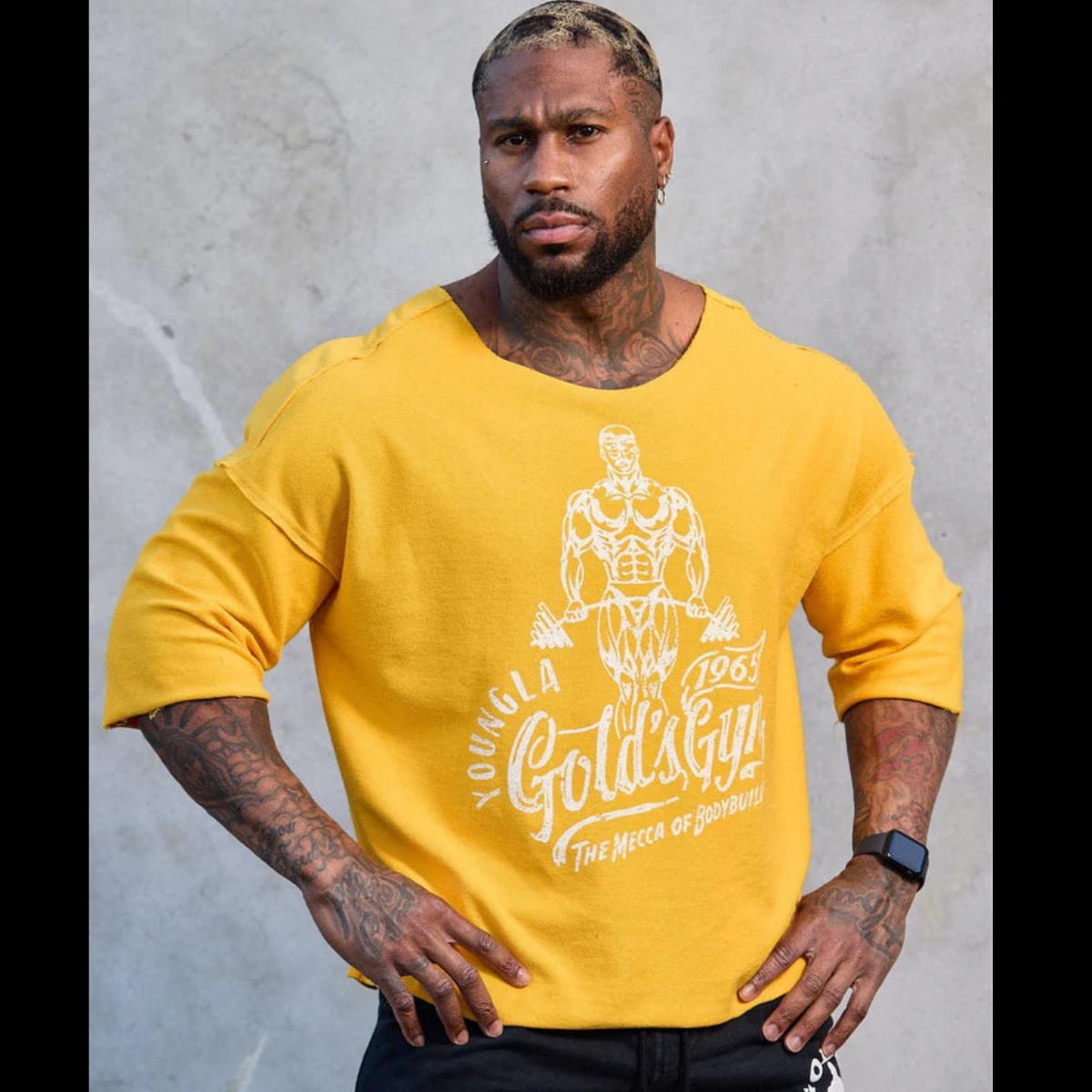 Желтая футболка Art Yellow Gym – обзор и цена Yellow Streetwear Brand