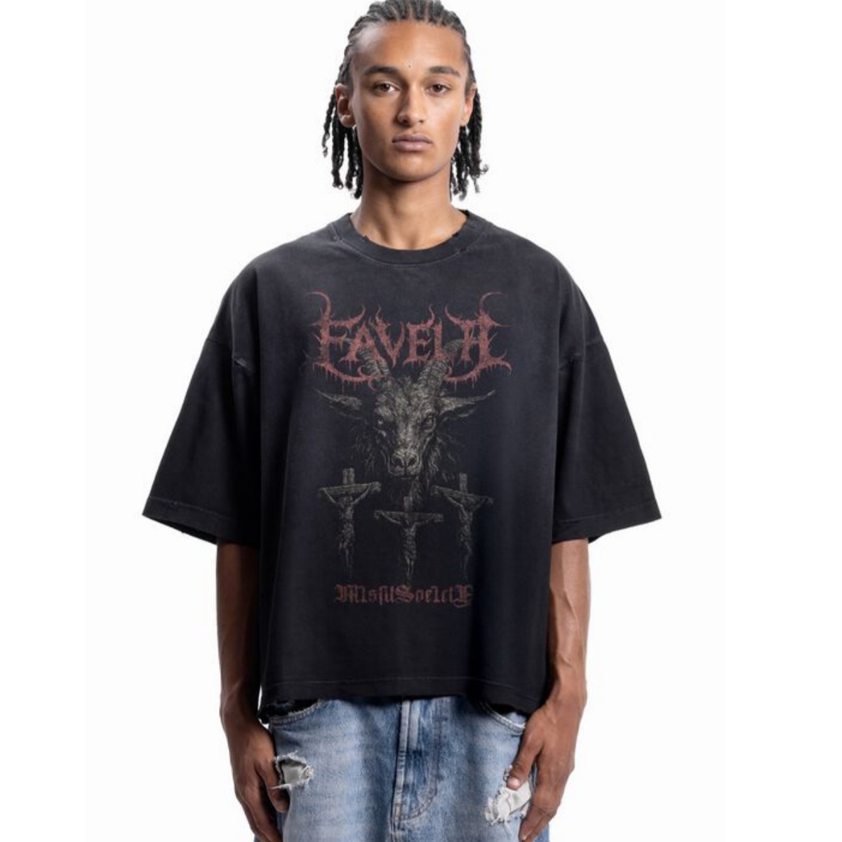 Футболка с металлическим шрифт – обзор и цена Streetwear Brand Font