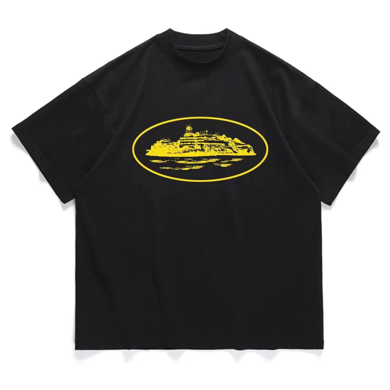 Желтая классическая футболка с – обзор и цена Yellow Streetwear Brand